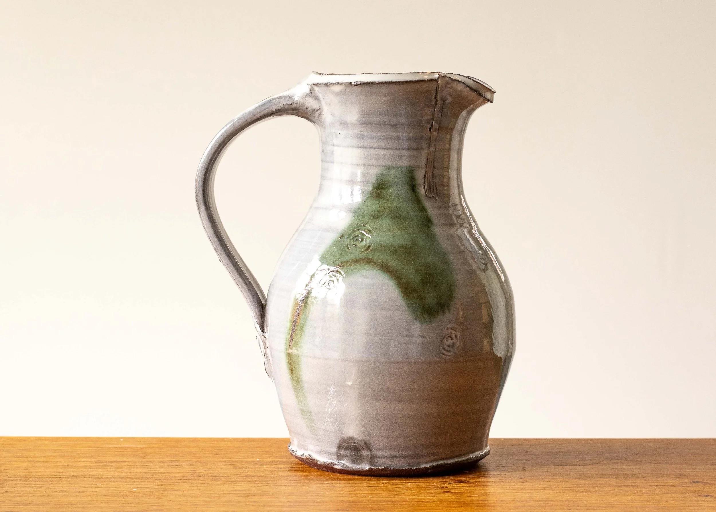 Medium Handmade Pottery Jug, New Work 2025, view 3.jpg