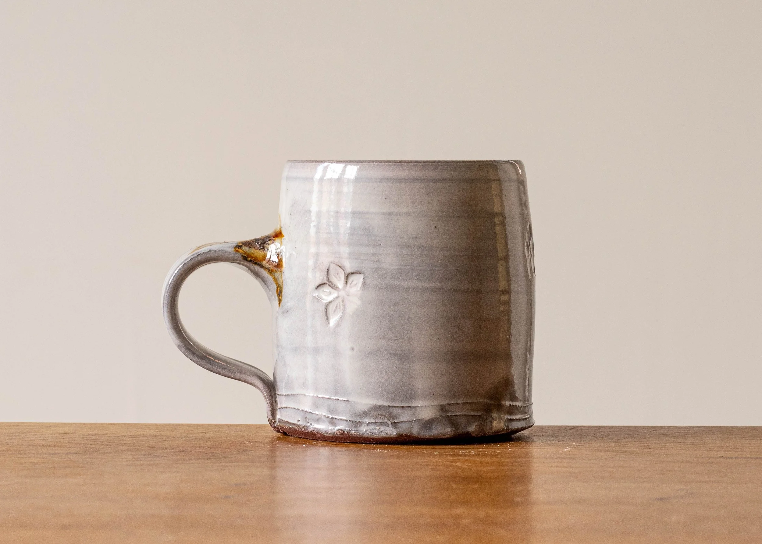 Handmade Japandi Style Mug, view 3.jpg