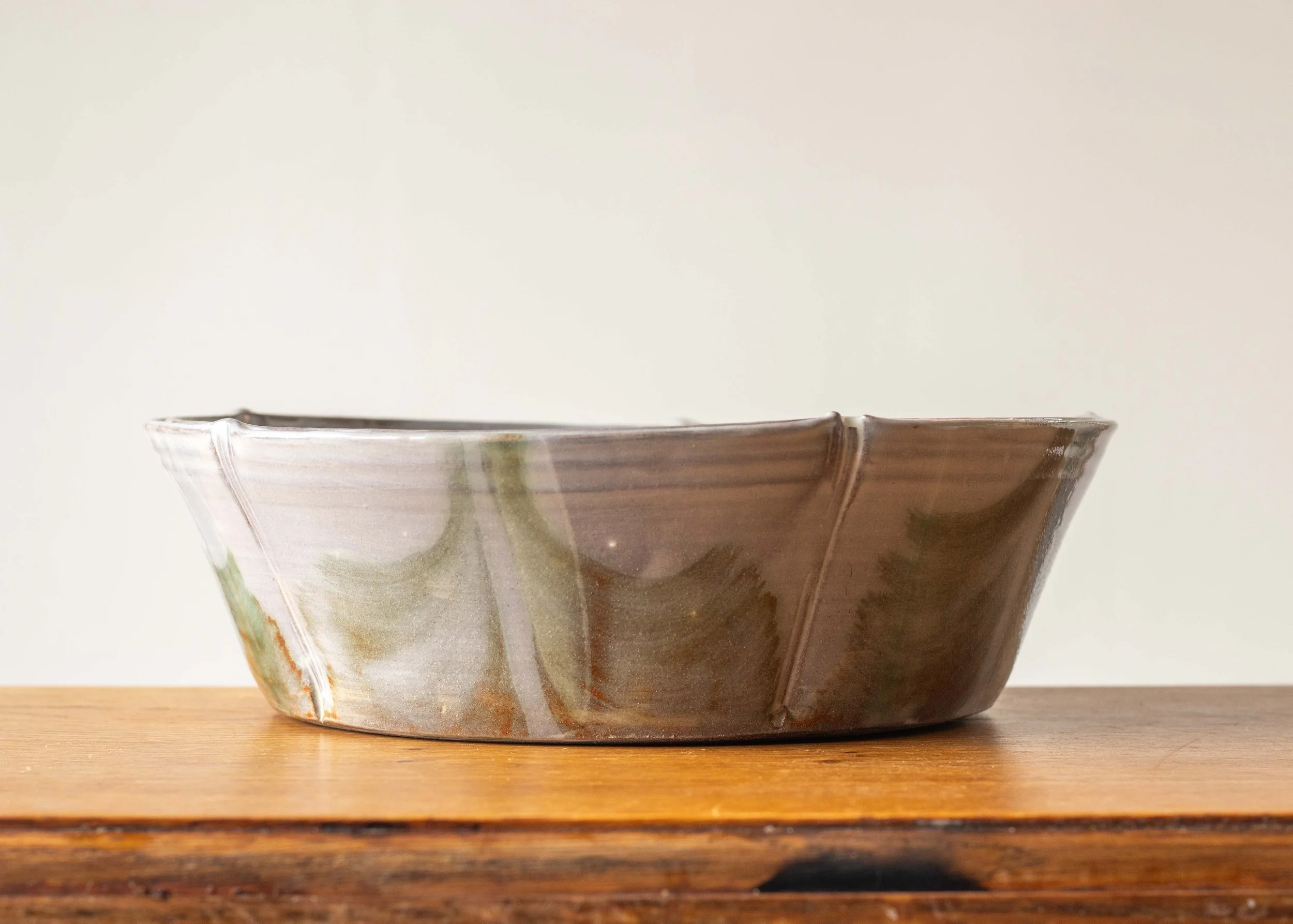 Large Bowl with Green Decoration, view 4.jpg