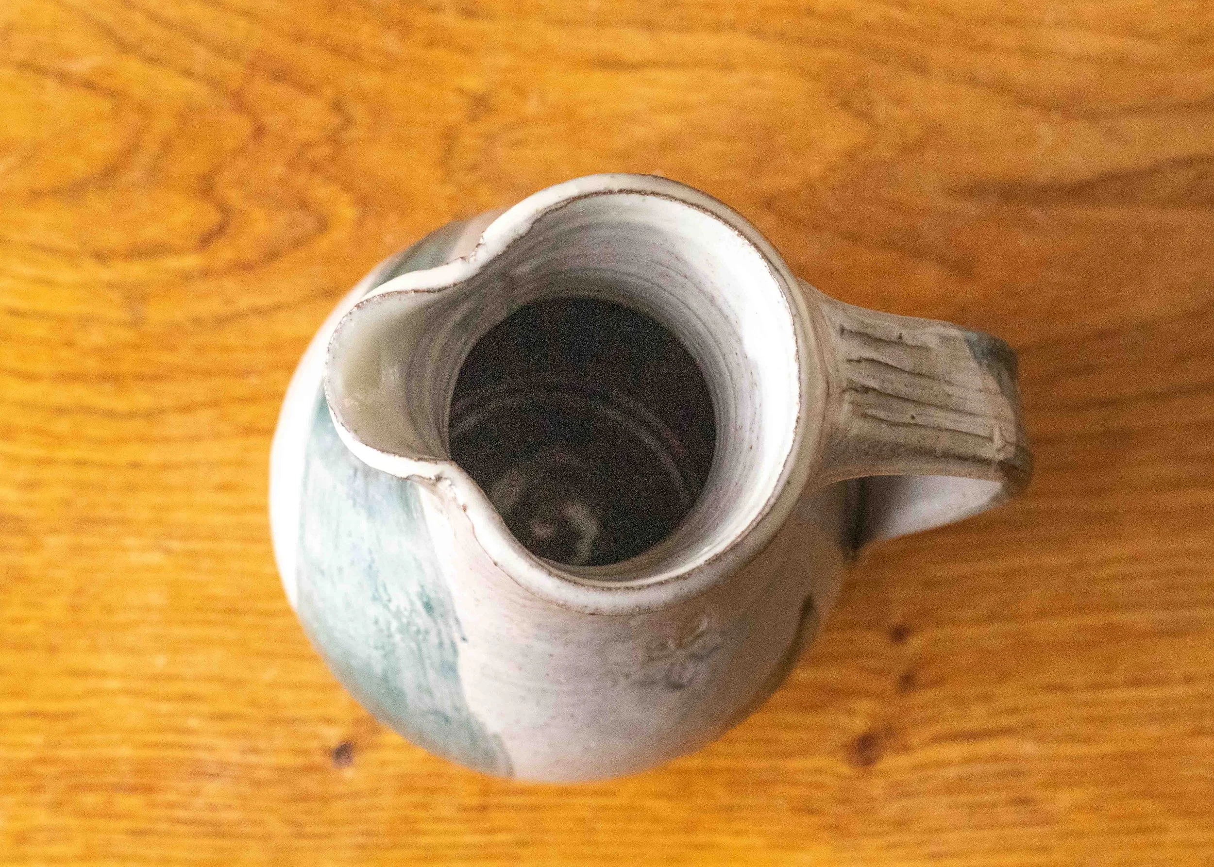 Medium Jug with Blue Decoration, My Clay, view 5.jpg