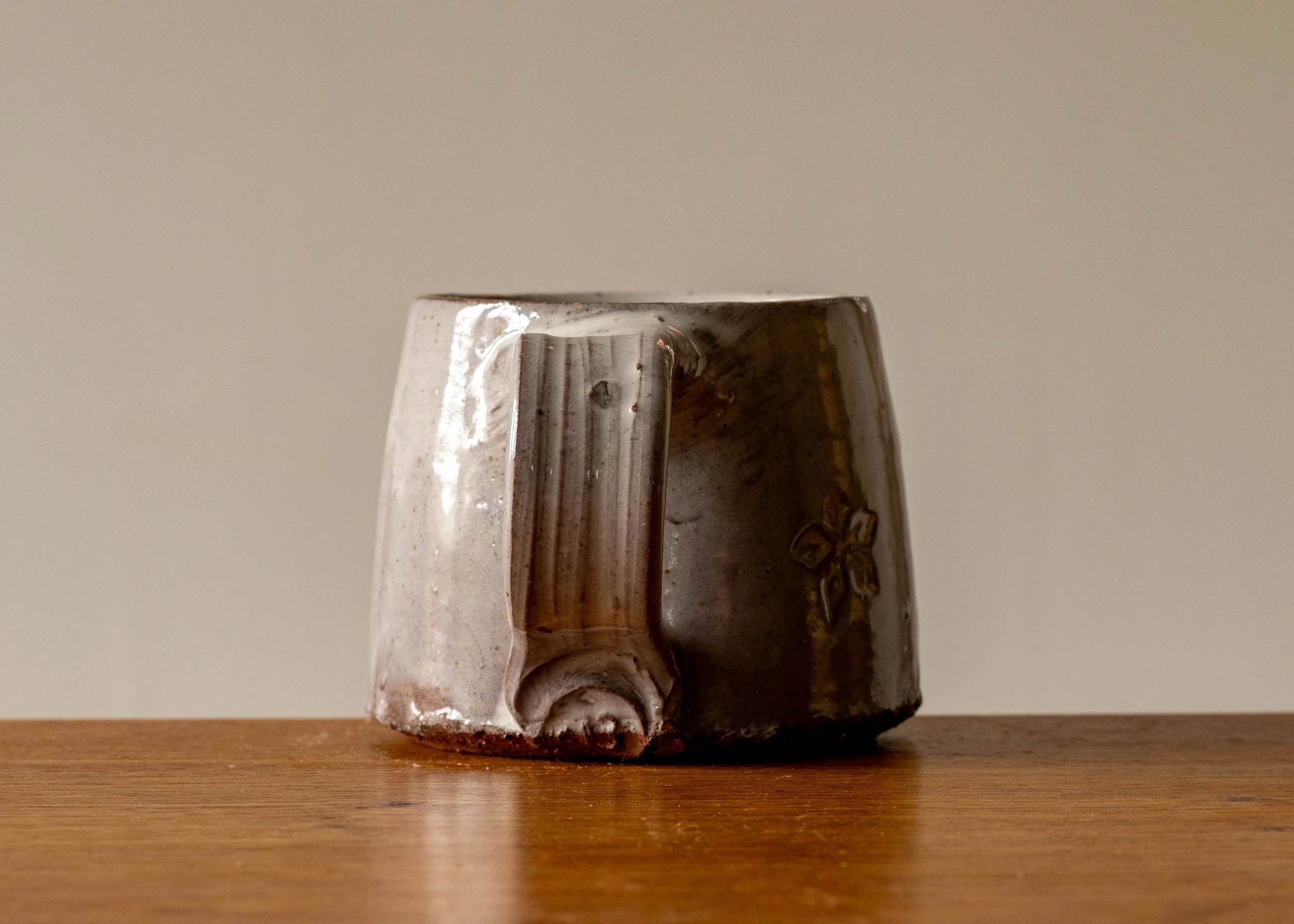 Handmade Japandi Style Coffee Cup #2, view 4.jpg
