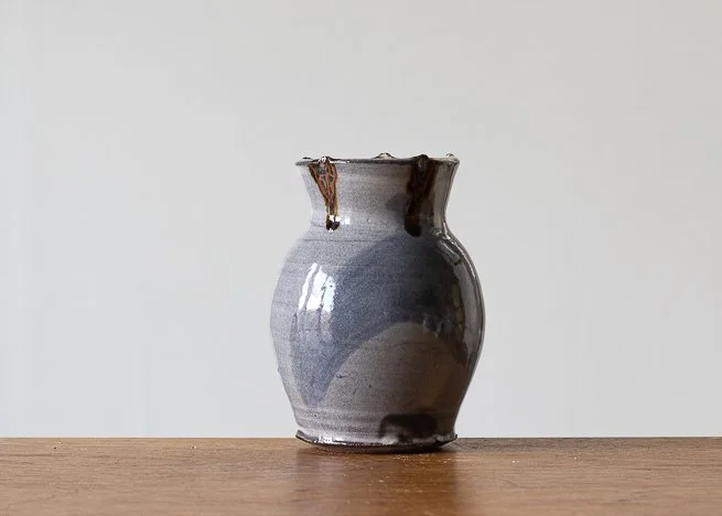 Bud Vase with Blue brush marks, view 3.jpg