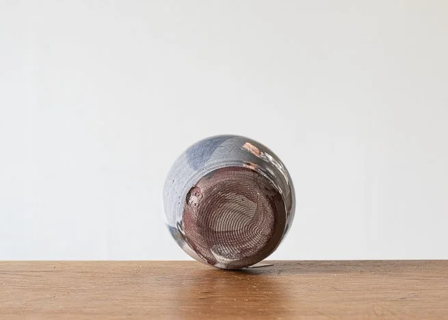 Bud Vase with Blue brush marks, view 6.jpg