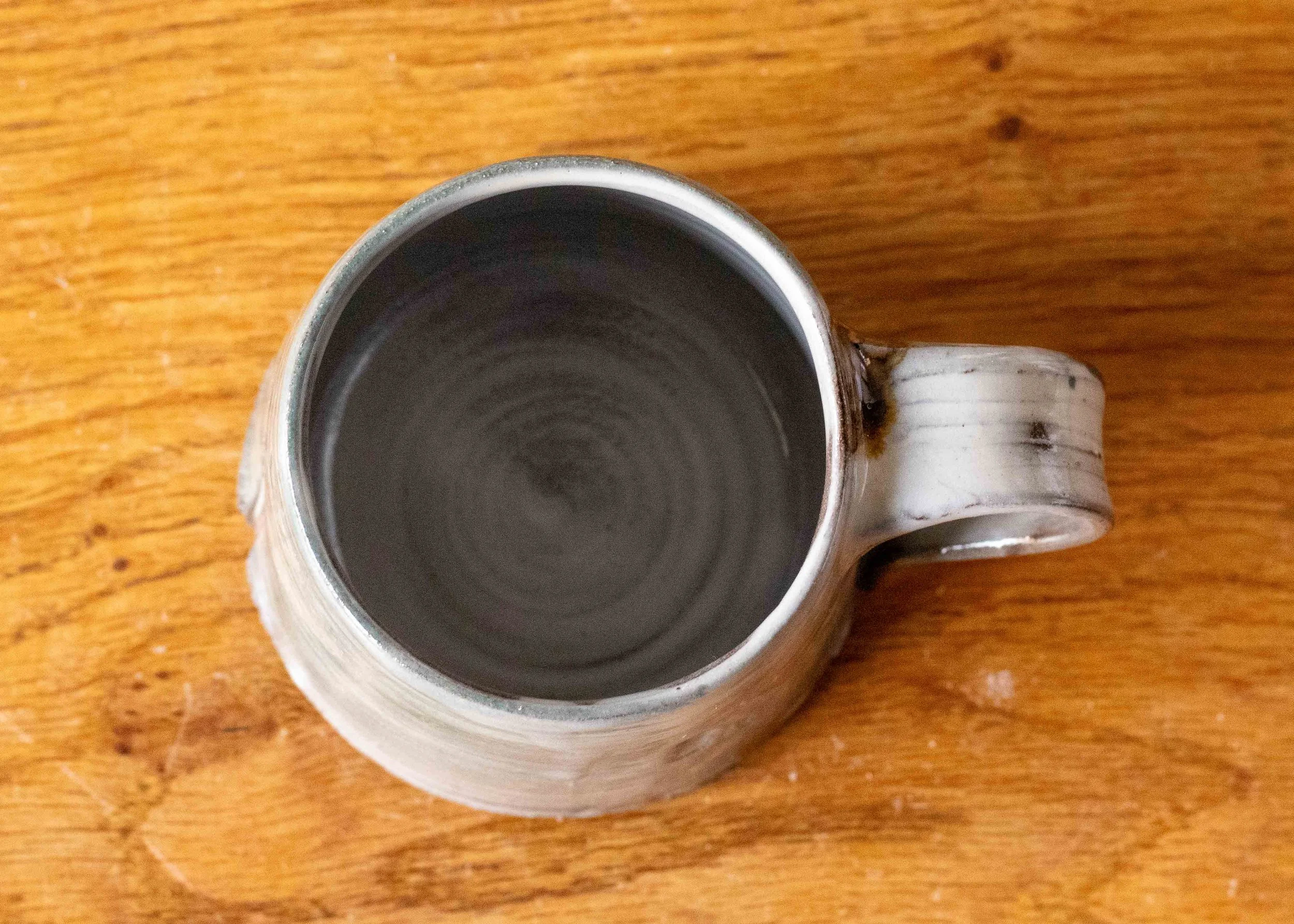 Coffee Cup with Turquoise Decoration, view 5.jpg