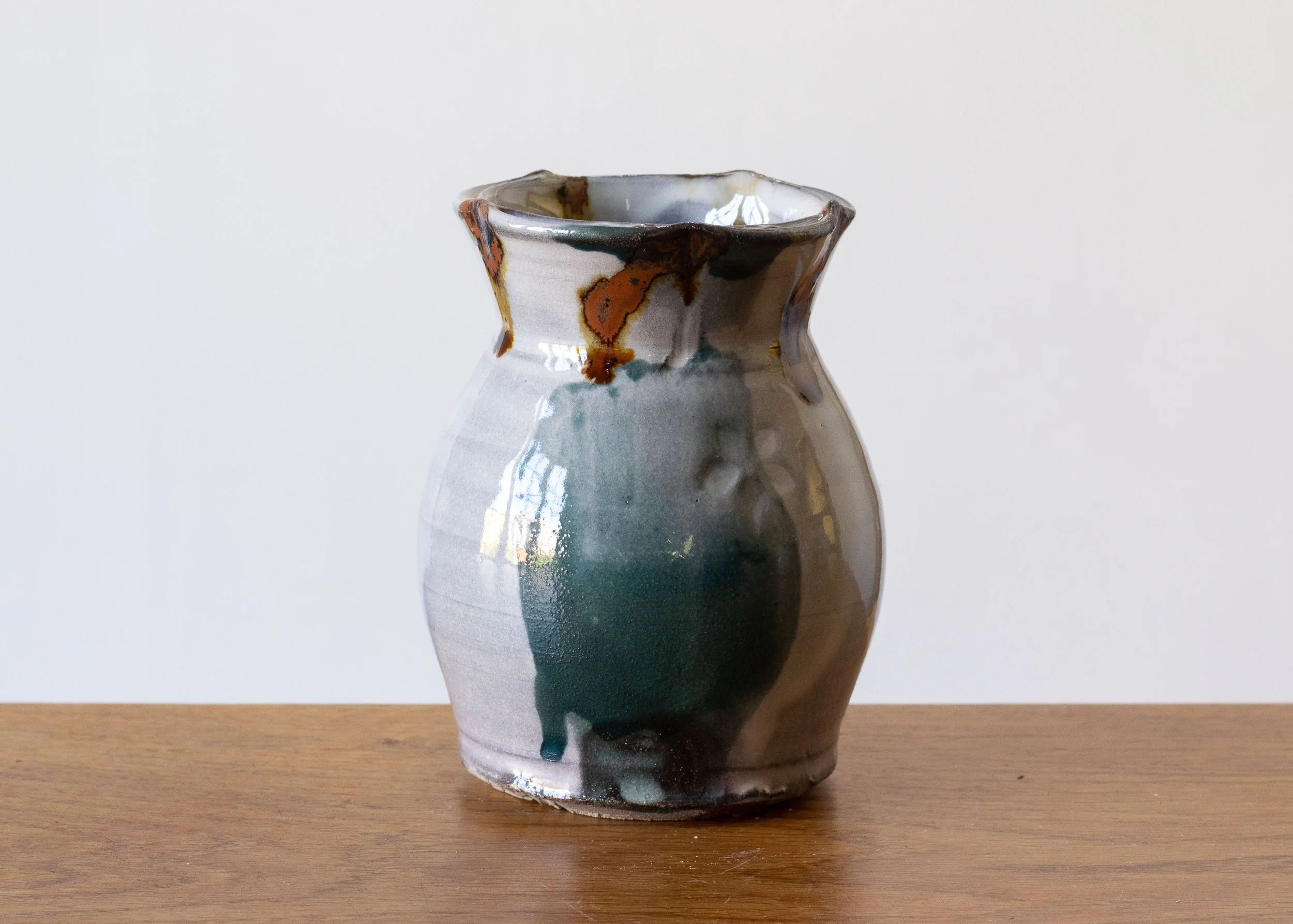 Bud Vase with Turquoise Brush Marks #2.jpg