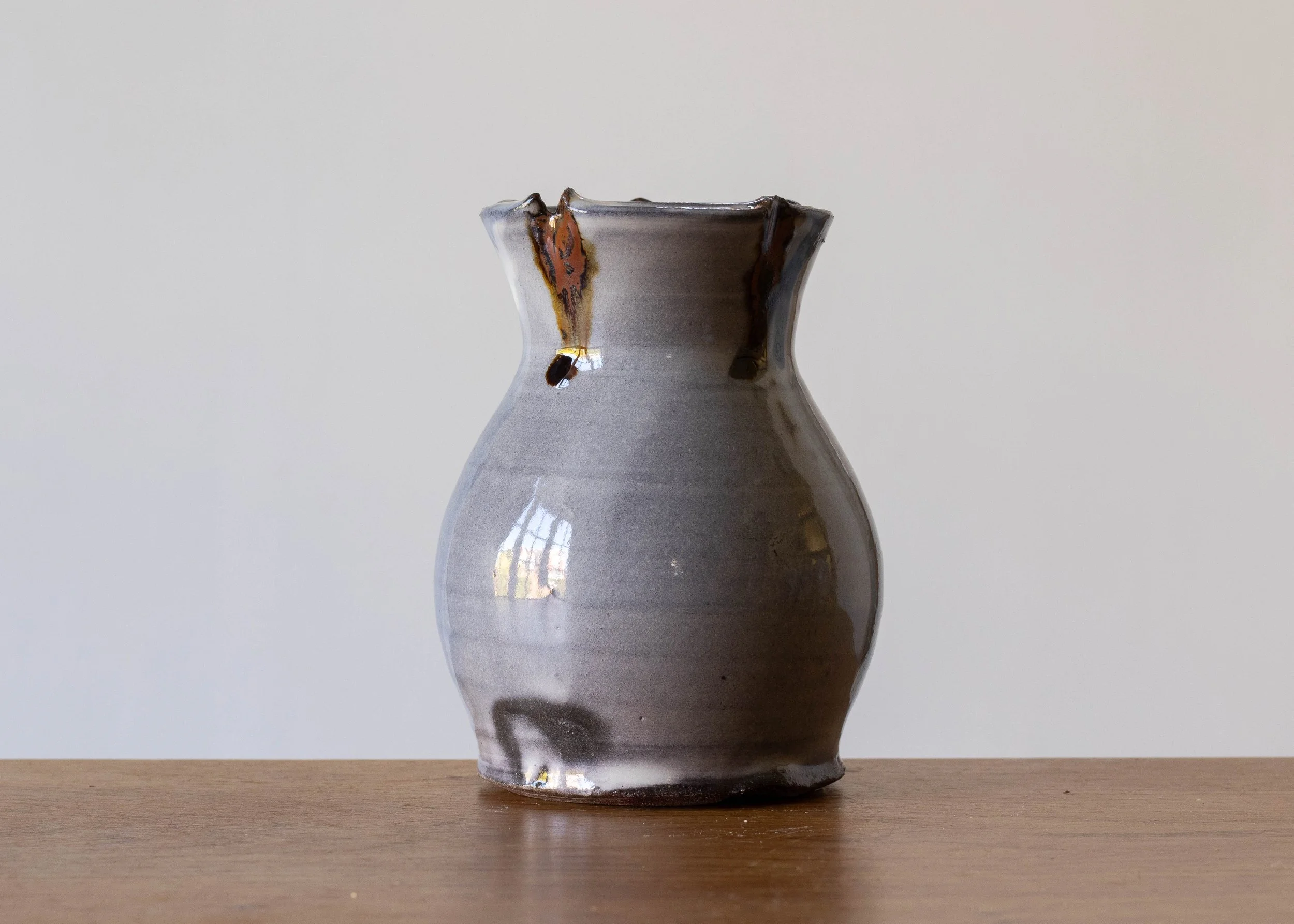 Bud Vase with Blue Brush Marks, view 2.jpg
