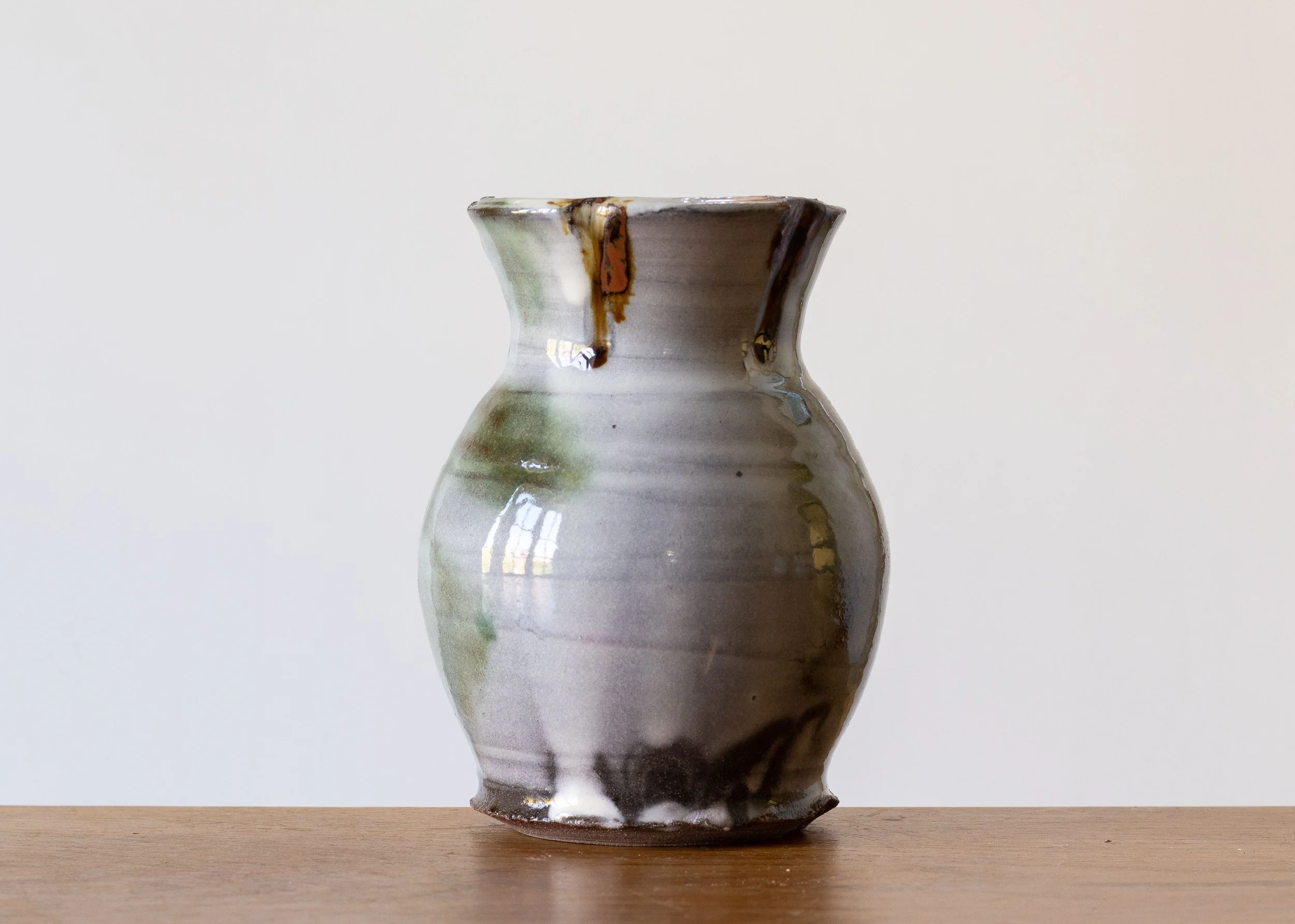 Bud Vase with Green Brush Marks, view 4.jpg