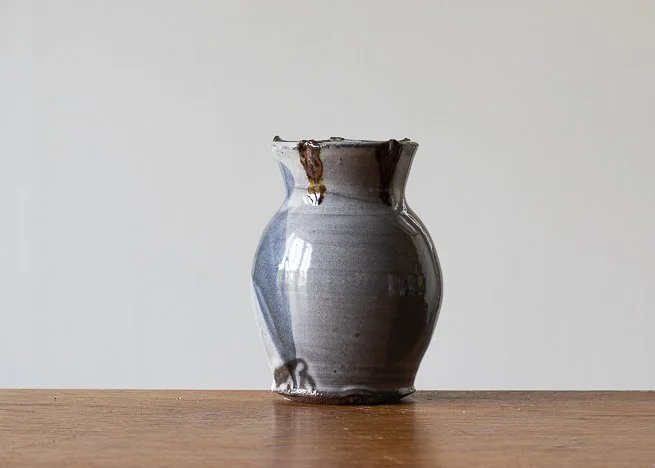 Bud Vase with Blue brush marks, view 4.jpg