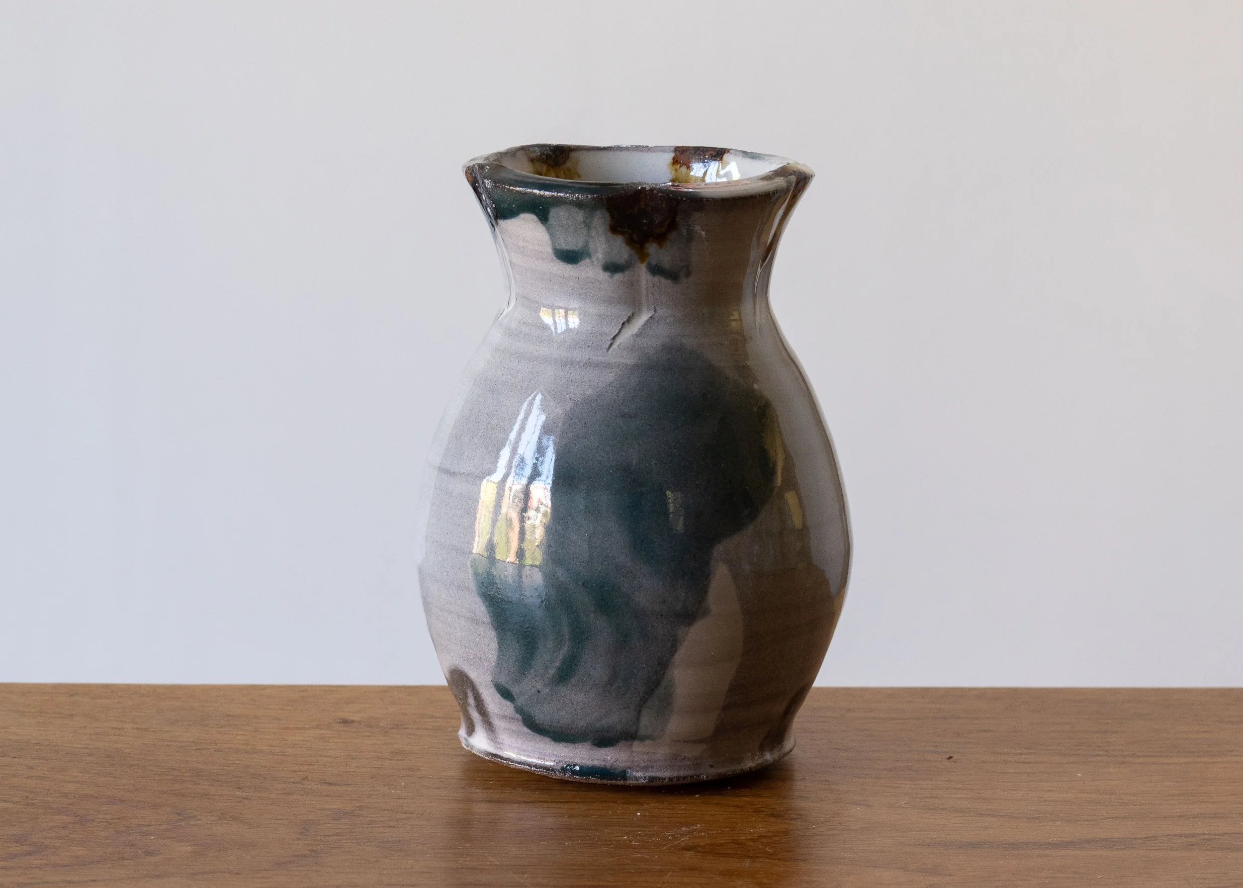 Bud Vase with Turquoise Brush Marks.jpg