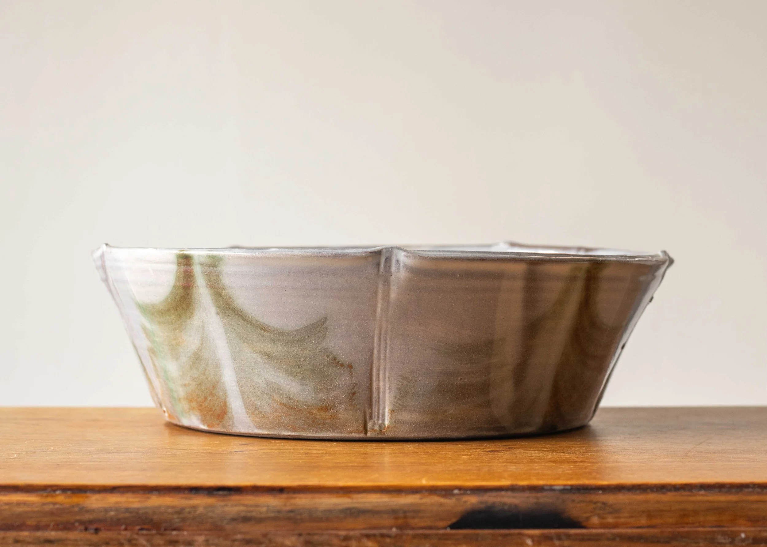 Large Bowl with Green Decoration, view 3.jpg