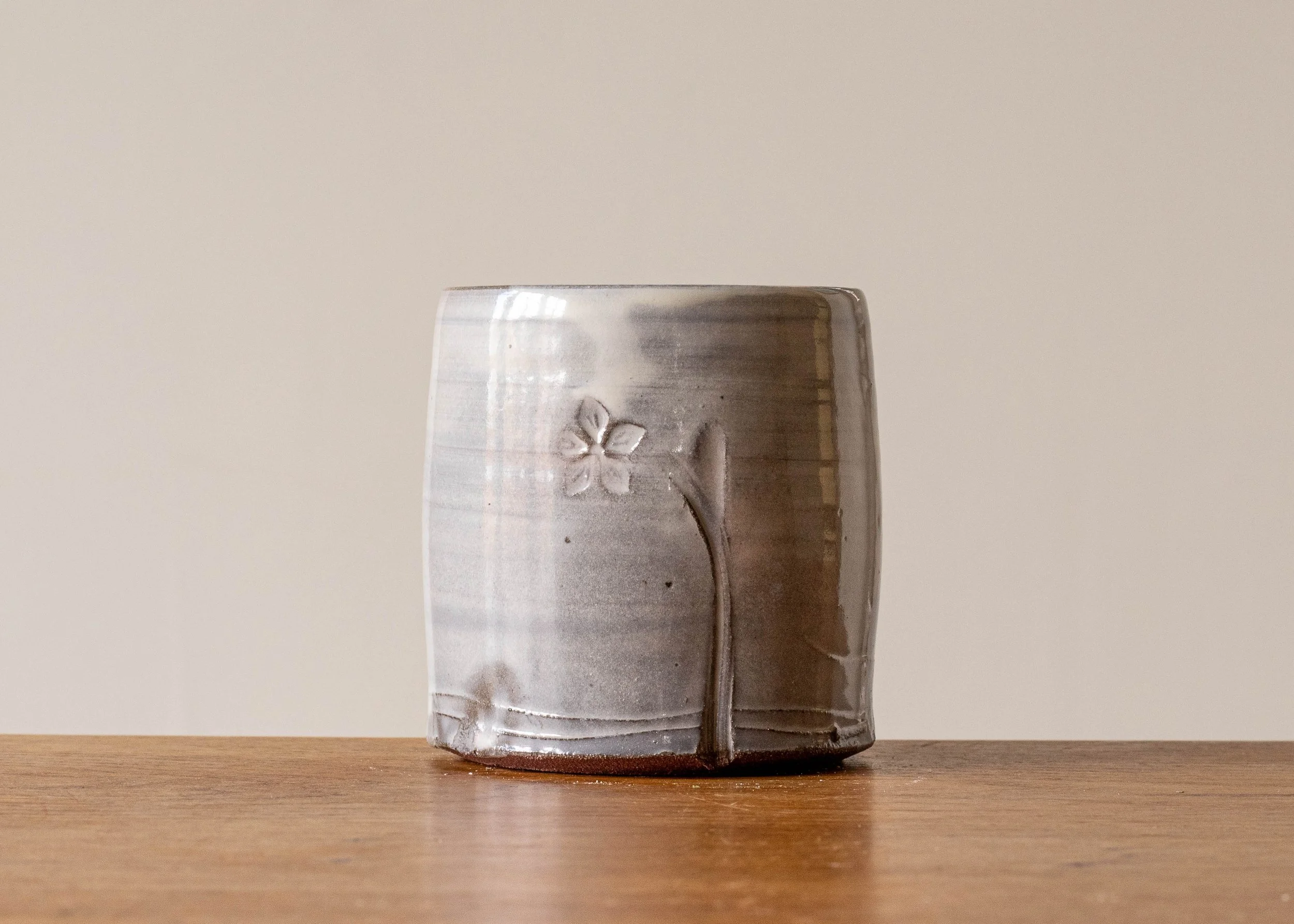 Handmade Japandi Style Mug, view 2.jpg