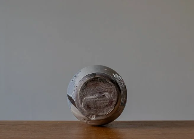 Medium vase with blue brush marks, view 6.jpg
