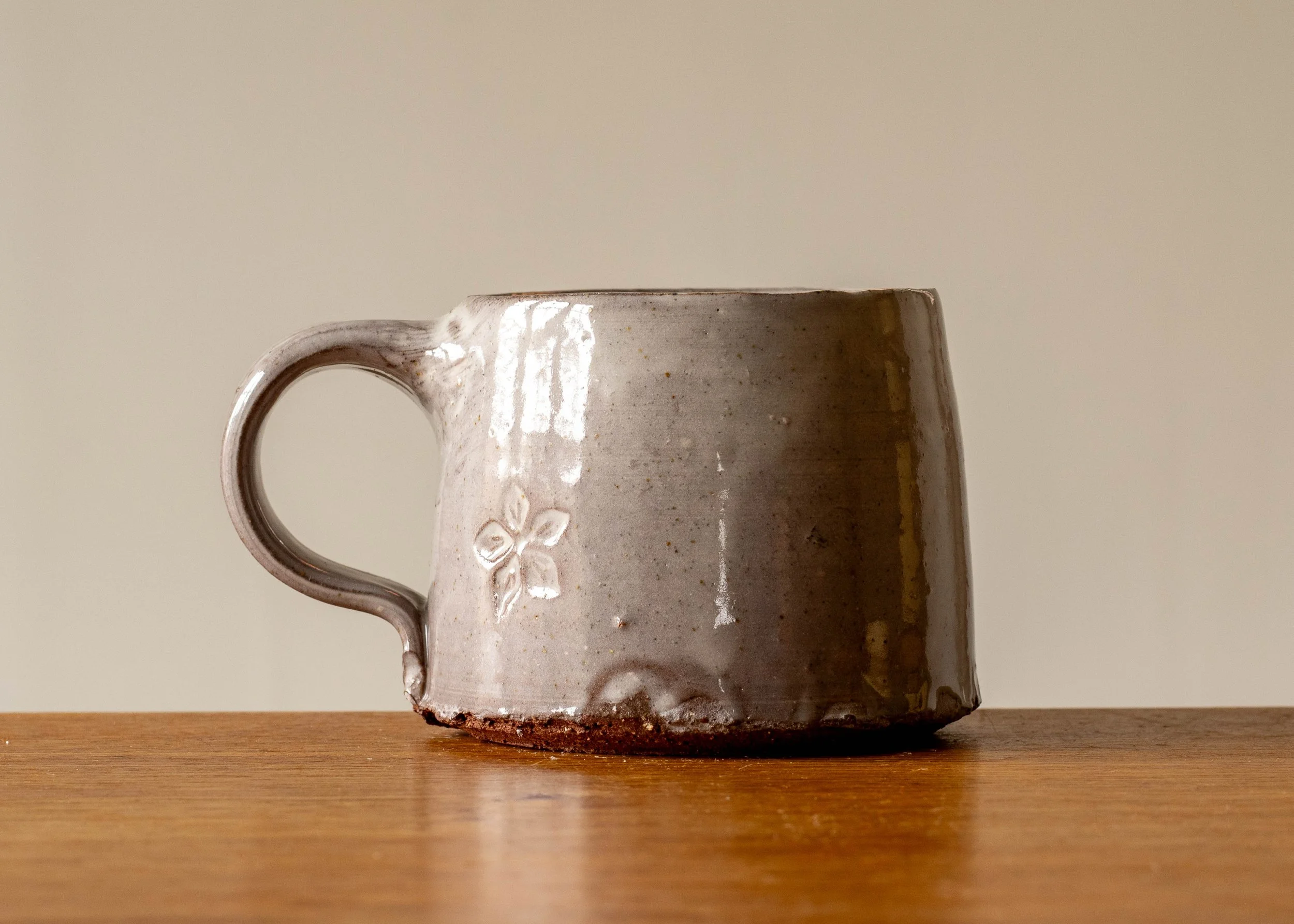 Handmade Japandi Style Coffee Cup #2, view 3.jpg