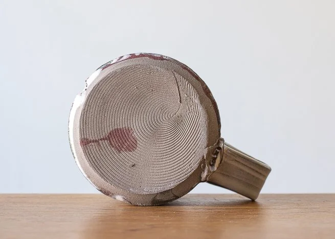 Handmade Pottery Mug wiith Brown Brush Marks #2, side 6.jpg