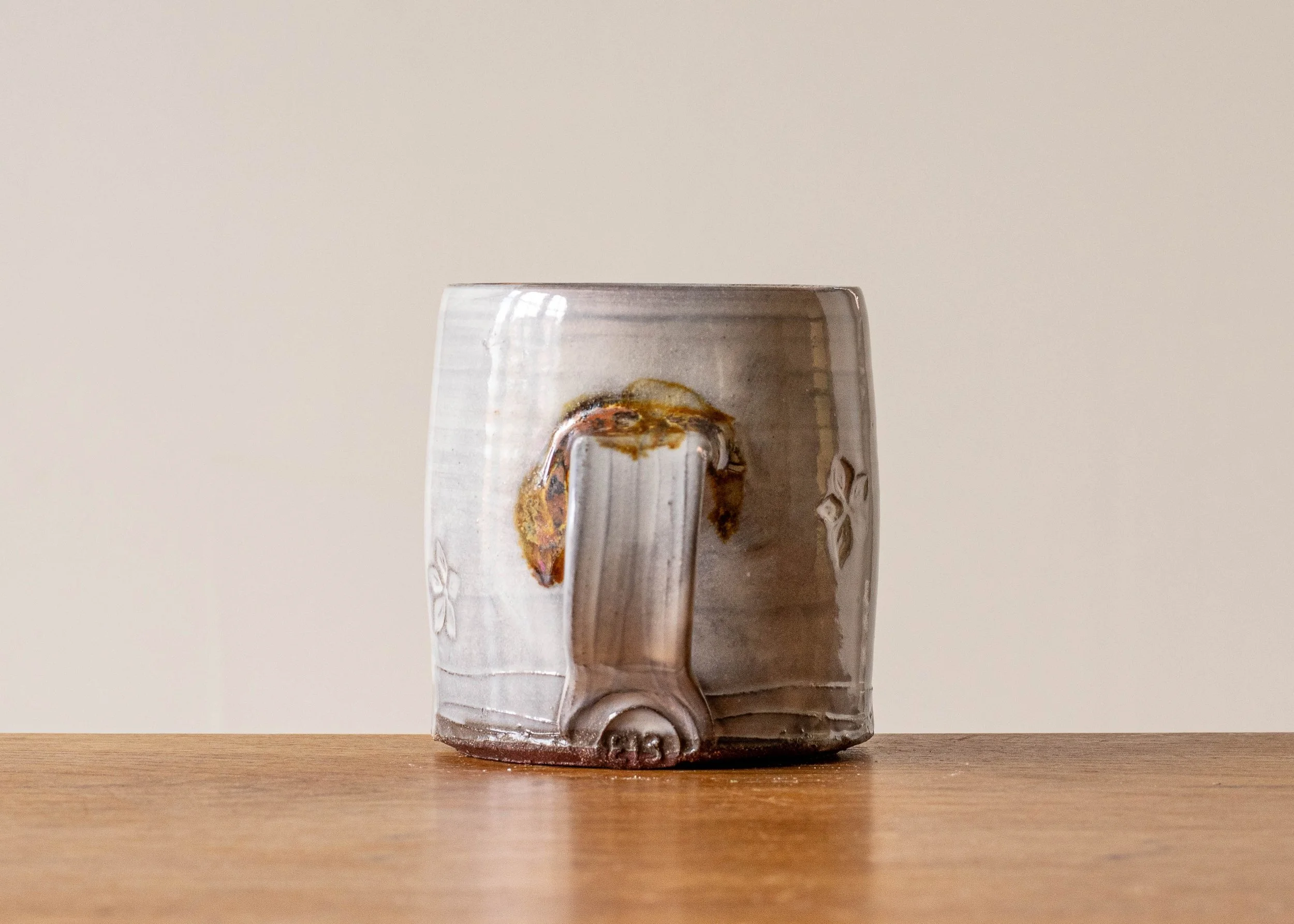 Handmade Japandi Style Mug, view 4.jpg
