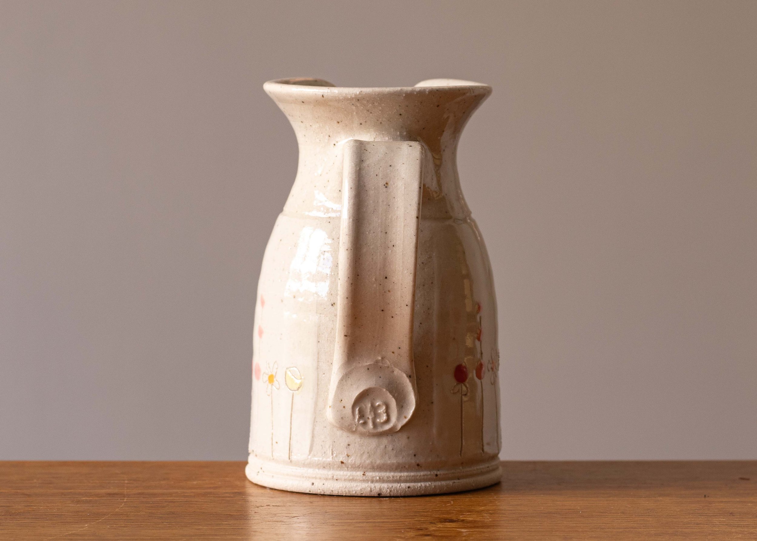 Midsummer Flowers Small Jug, view 4.jpg