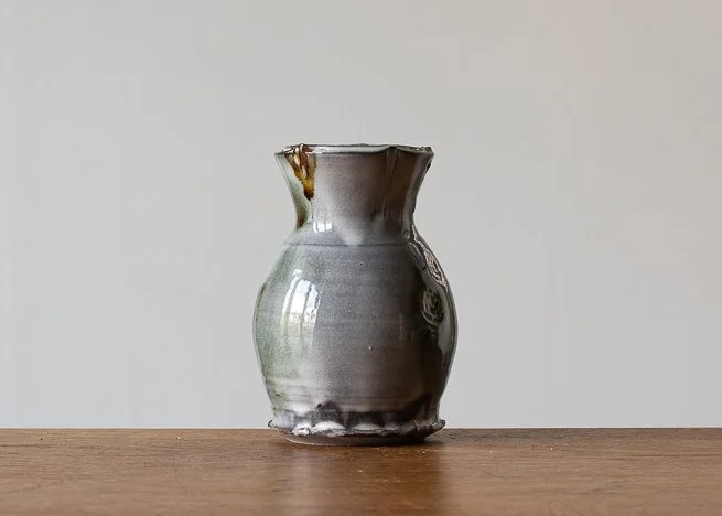 Bud Vase with Green brush marks, view 4.jpg