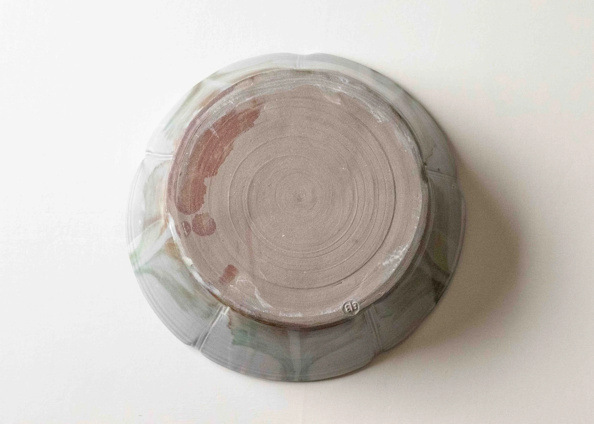 Large Bowl with Green Decoration, view 6.jpg