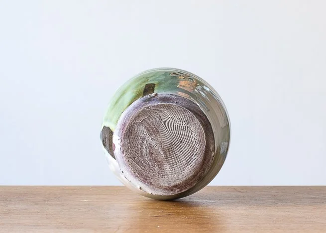 Medium Bud Base with Green Brush Marks #2, side 6.jpg