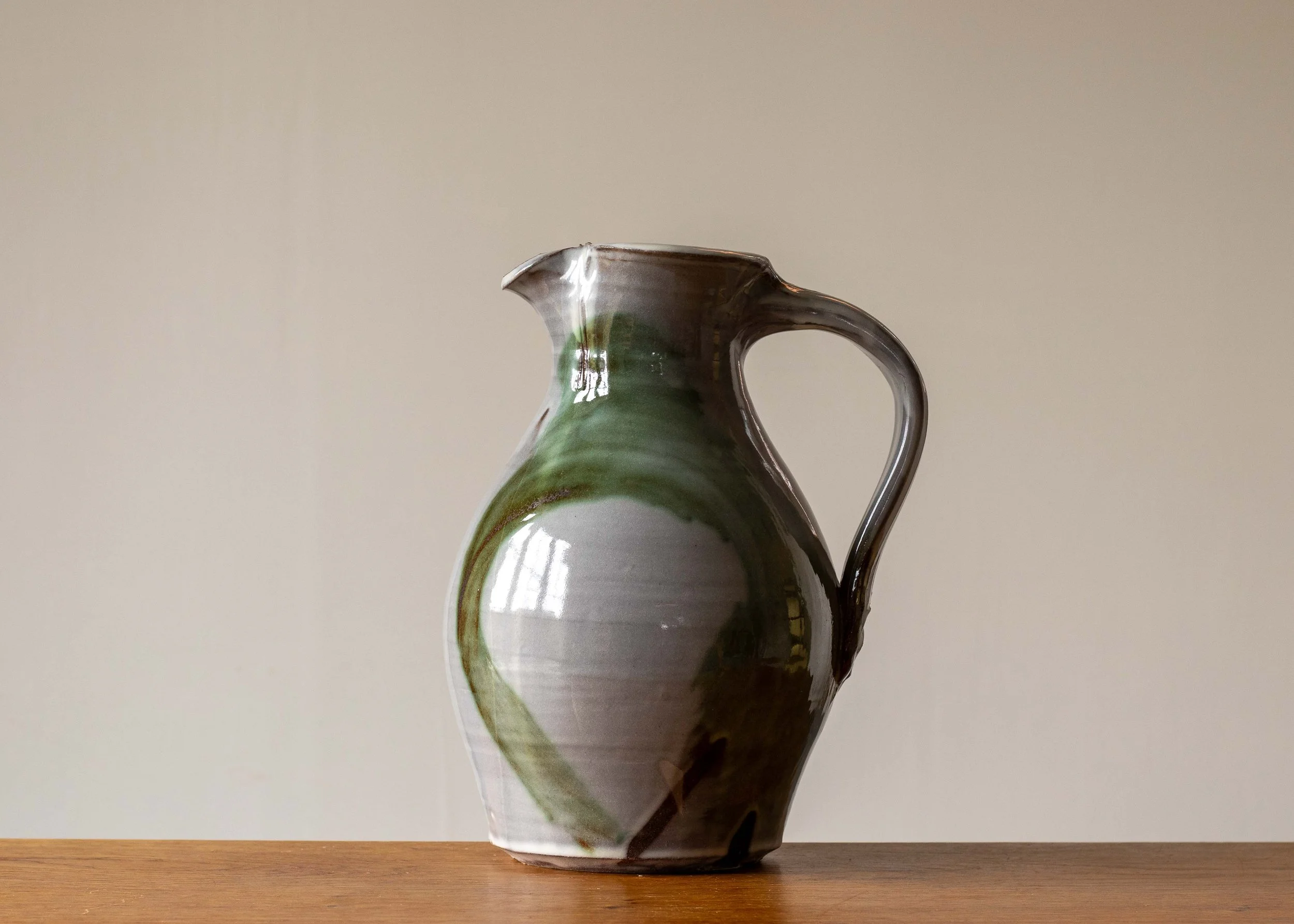 Large Jug with Green Decoration, view 1.jpg