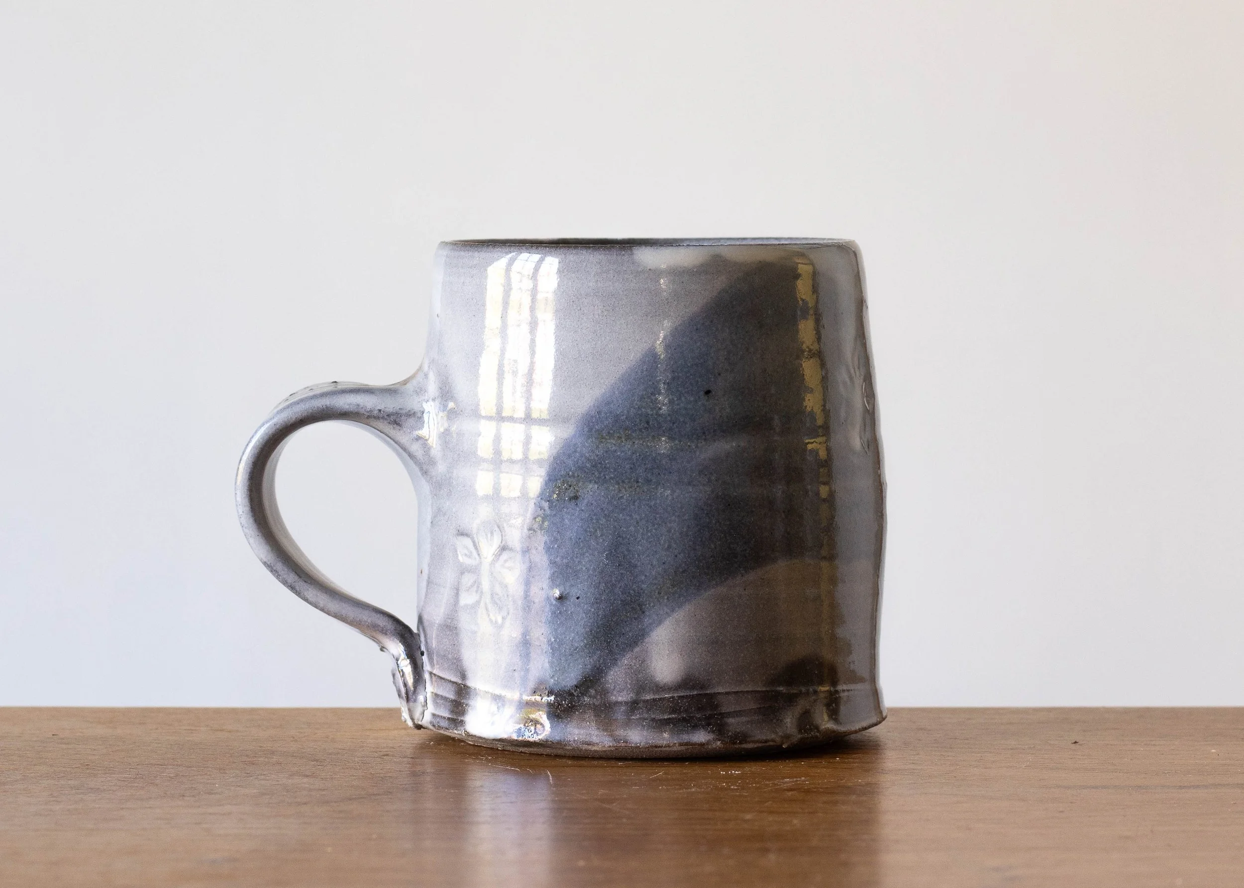 Mug with Indigo Brush Marks 1.15, view 3.jpg