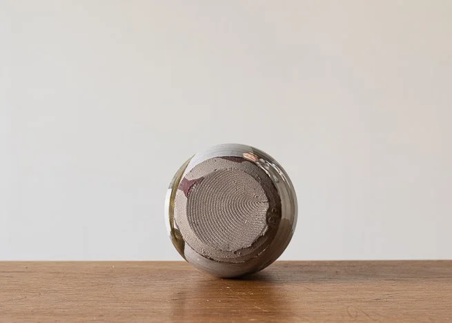 Bud Vase with Brown brush marks, view 6.jpg
