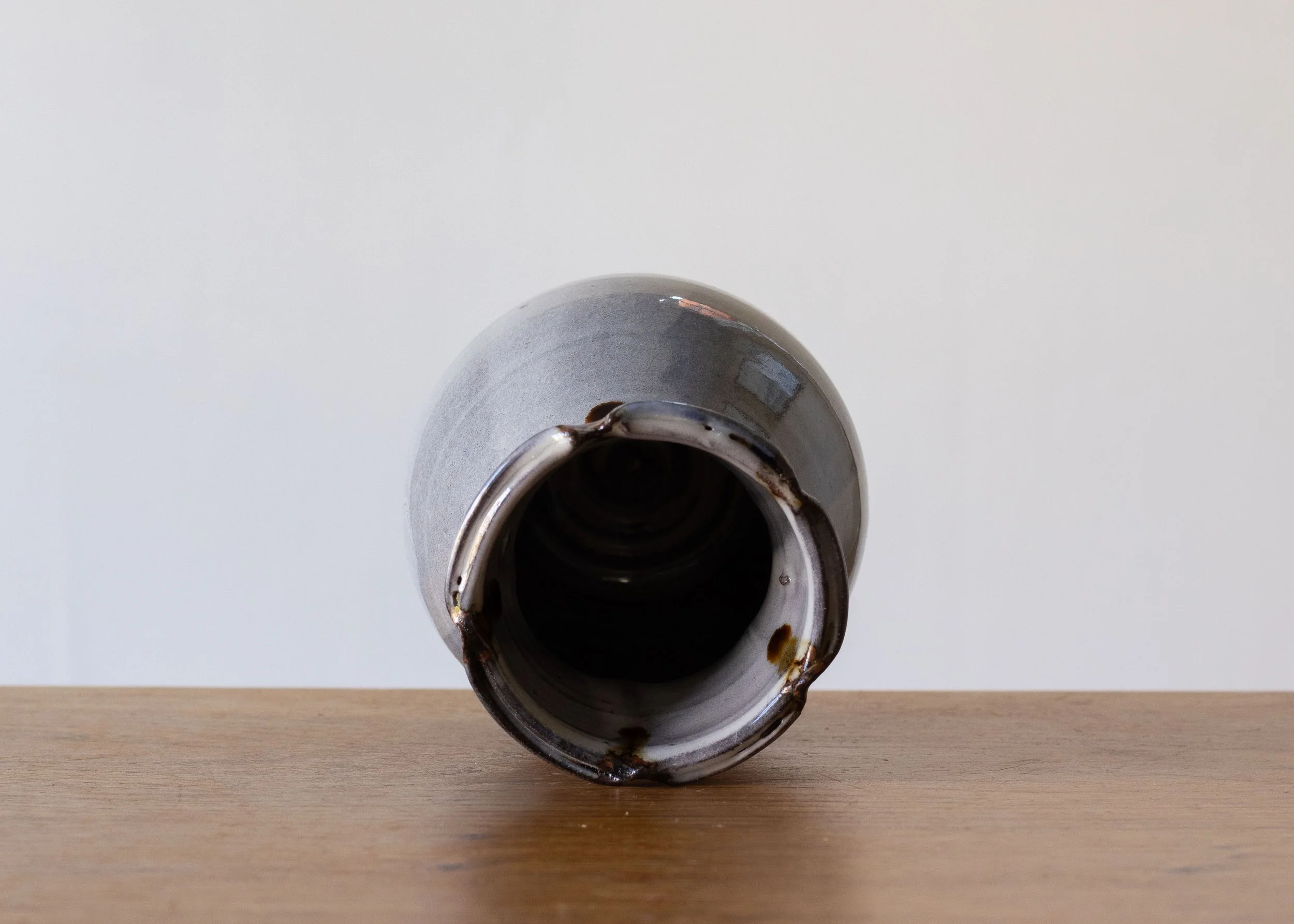 Bud Vase with Blue Brush Marks, view 5.jpg