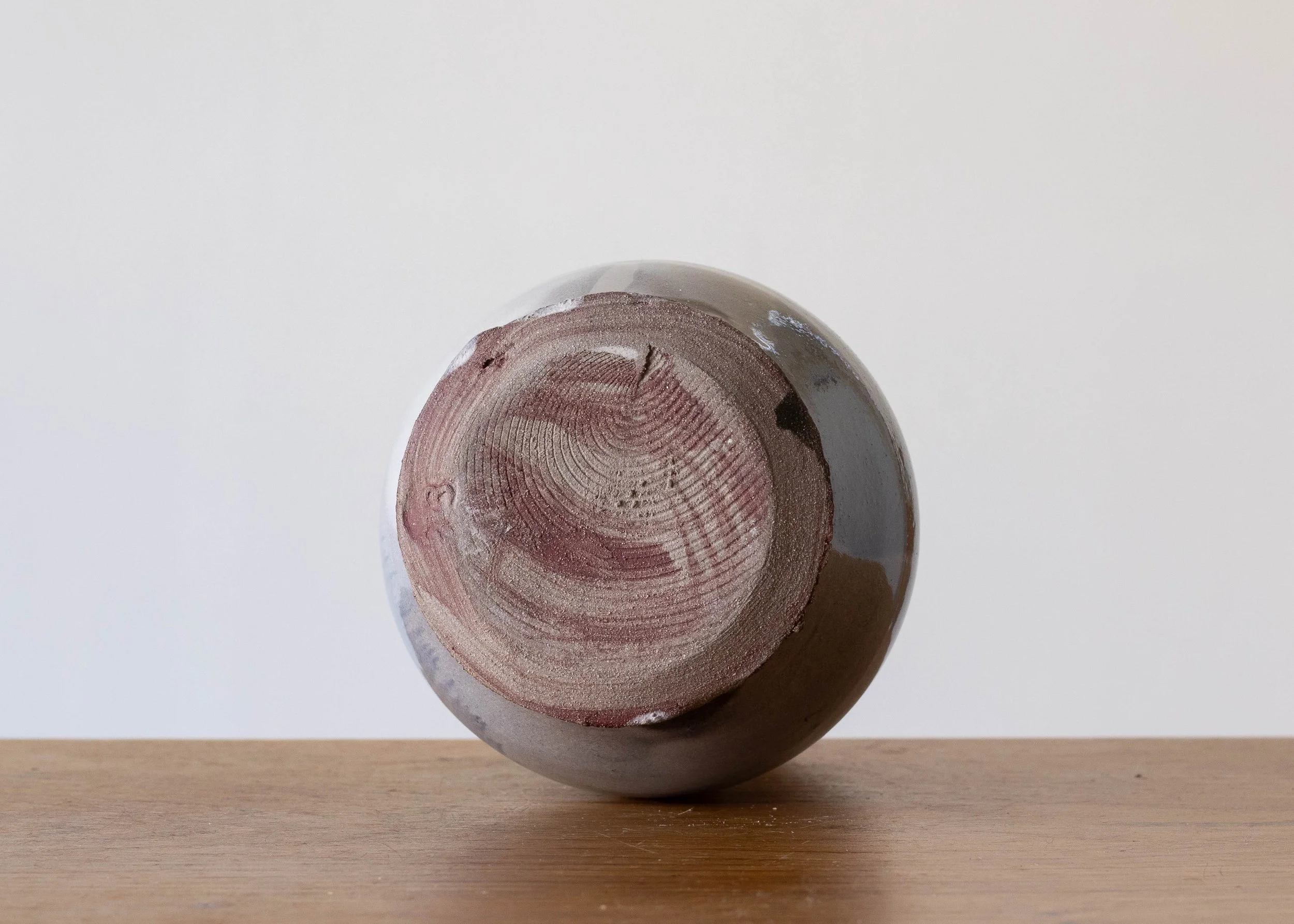 Bud Vase with Blue Brush Marks #2, view 5.jpg