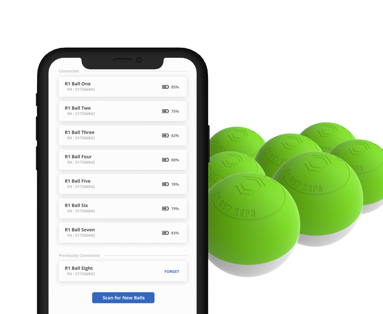 GET REPS Measure Greatness with the R1 Smart Lacrosse Ball