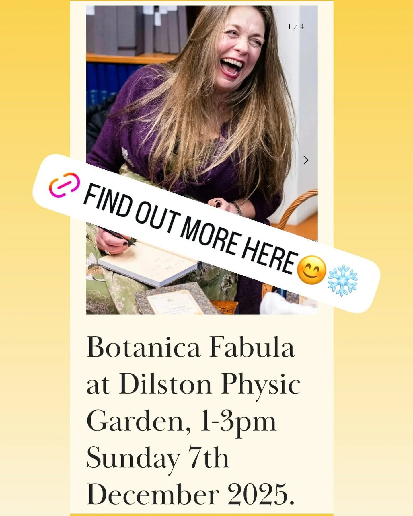There are just a couple of tickets left (available in the bio) this Sunday @dilstonphysicgarden will be magical, there will be herbal infusions, tiny folded book making, herbal stories and folklore🌲💫📚🌿

Really looking forward to my first ever Nor