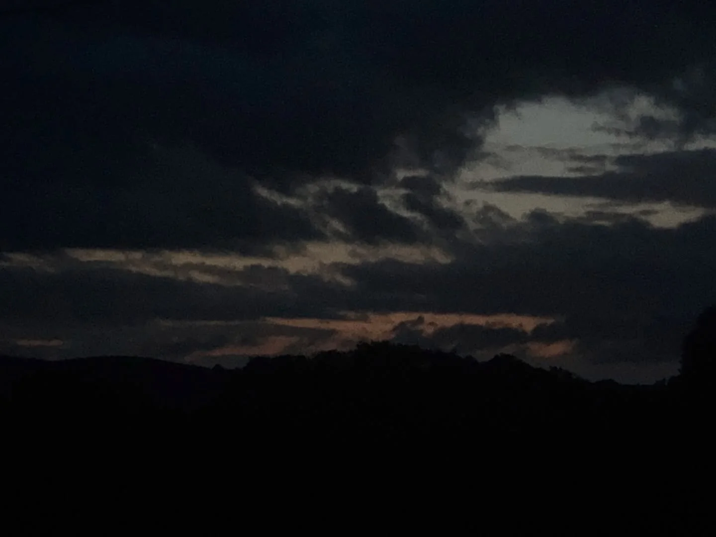 Longest night&hellip;sit with the darkness.