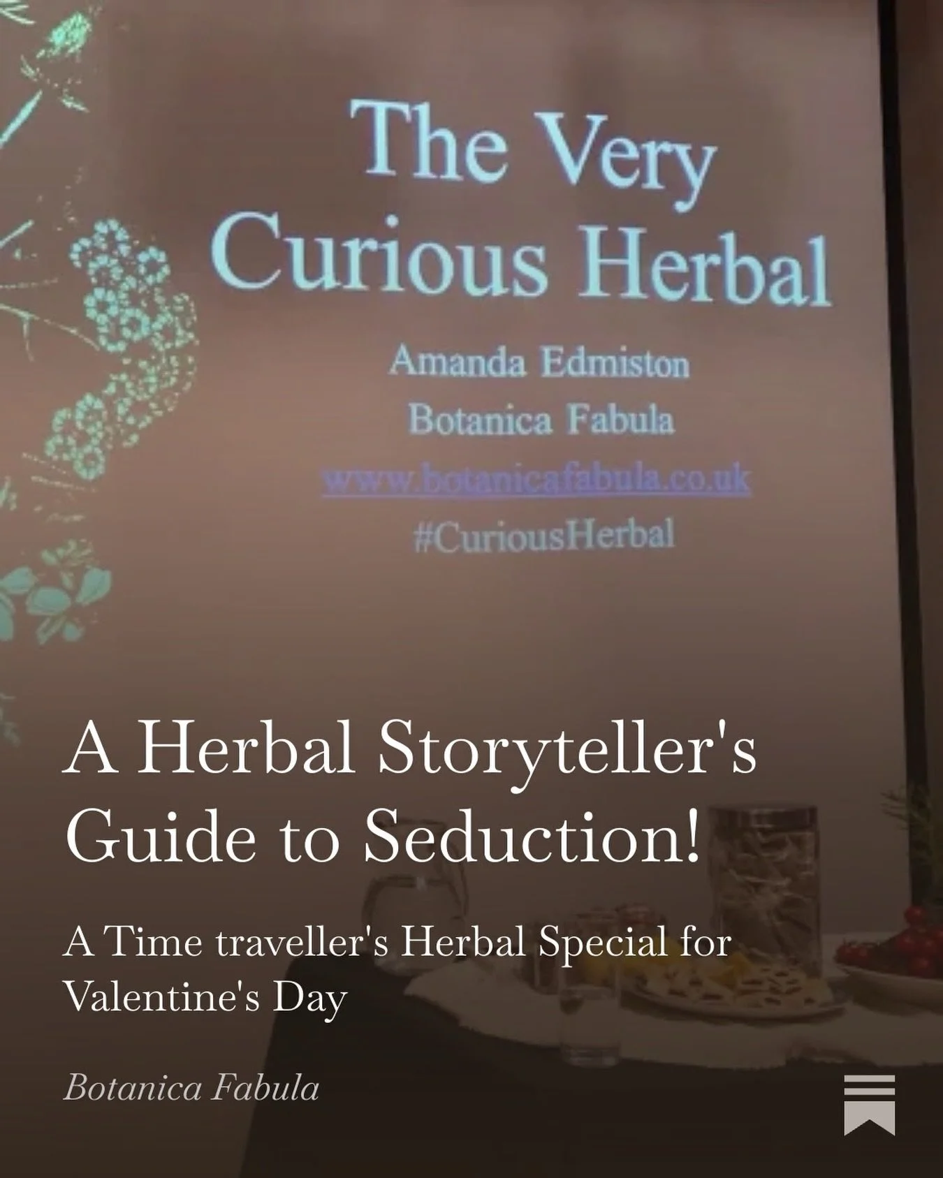 Sharing stories of seduction 

Lovers to be sought&hellip;or avoided!

Sharing the love from The Times Travellers Herbal for just a few brief hours on Substack (link in bio)💚📚💫🌿

#timetravellersherbal #collectedcuriosities @verbena_books @dandcbo