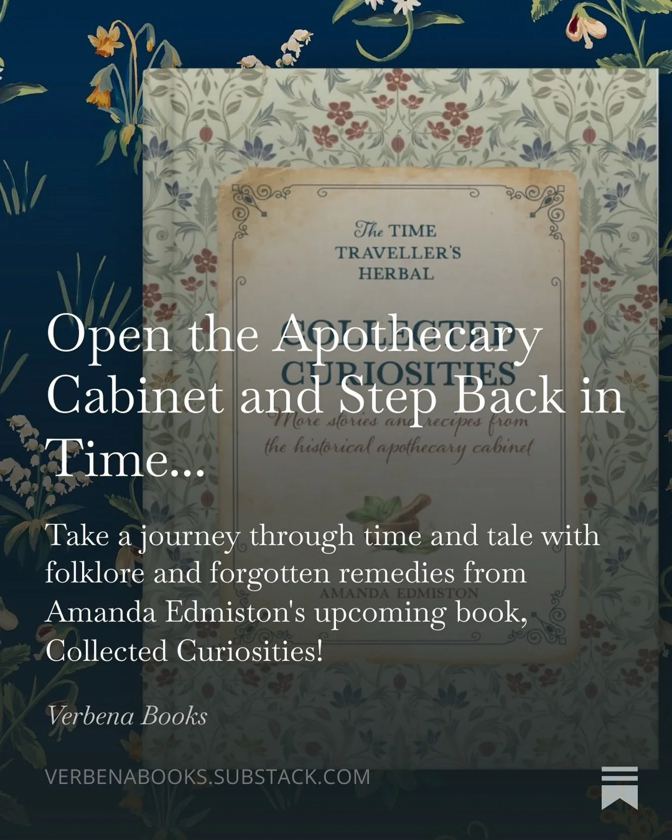 A peak into Collected Curiosities 😊💚✨🌿📚💫with my lovely publishers @verbena_books over on Substack

Mermaids, vampires and werewolves&hellip;
OH MY🐺🌕🌲

You can now pre-order your copy of my next book, which picks up where The Time Traveller&rs