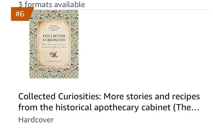It&rsquo;s the 1st of June🐇and Collected Curiosities published by the lovely folk @verbena_books @dandcbooks is out on the 30th&hellip;so it felt a little magical to wake up to this news this morning!

Number 6 in folklore hot new releases💚🌿💫📚🥰