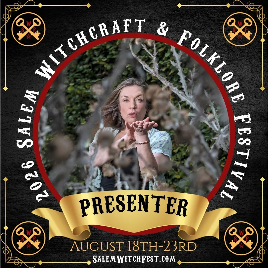 Coming up this August&hellip;

Cannot tell you how thrilled I am to have been invited to share a talk for the fabulous @salemwitchfest 

Prepare to step into the herbal time spiral!

#witch #timetravellersherbal #collectedcuriosities #botanicafabula 