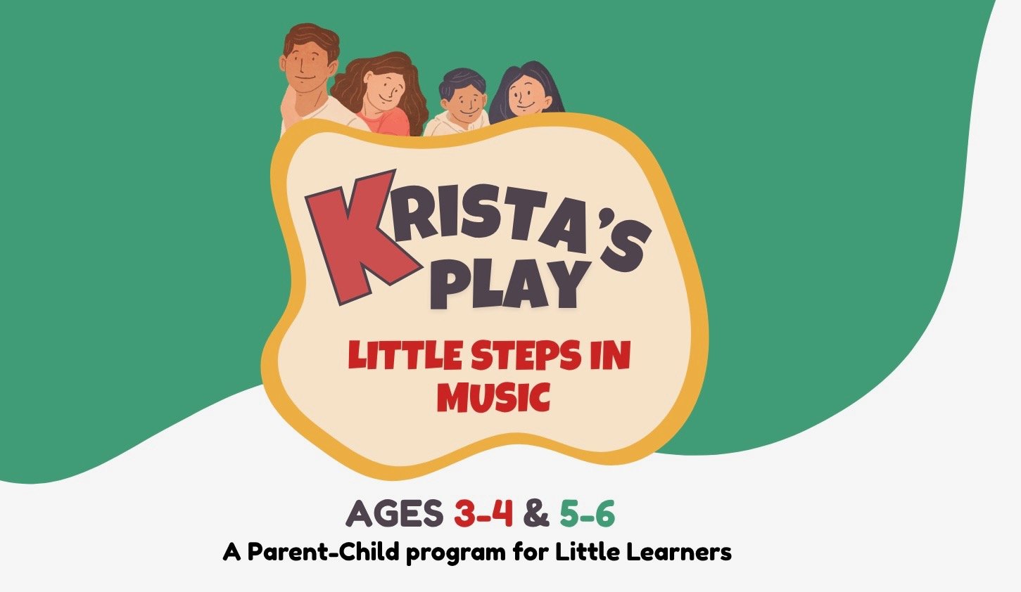 Little Steps in Music Fall 2026 (Ages 3-4, 5-6)