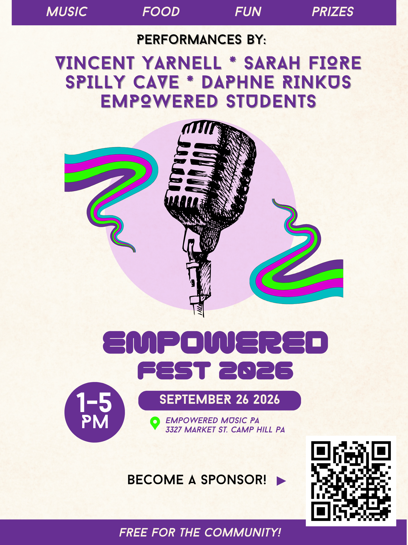 Make a Donation to Empowered Fest