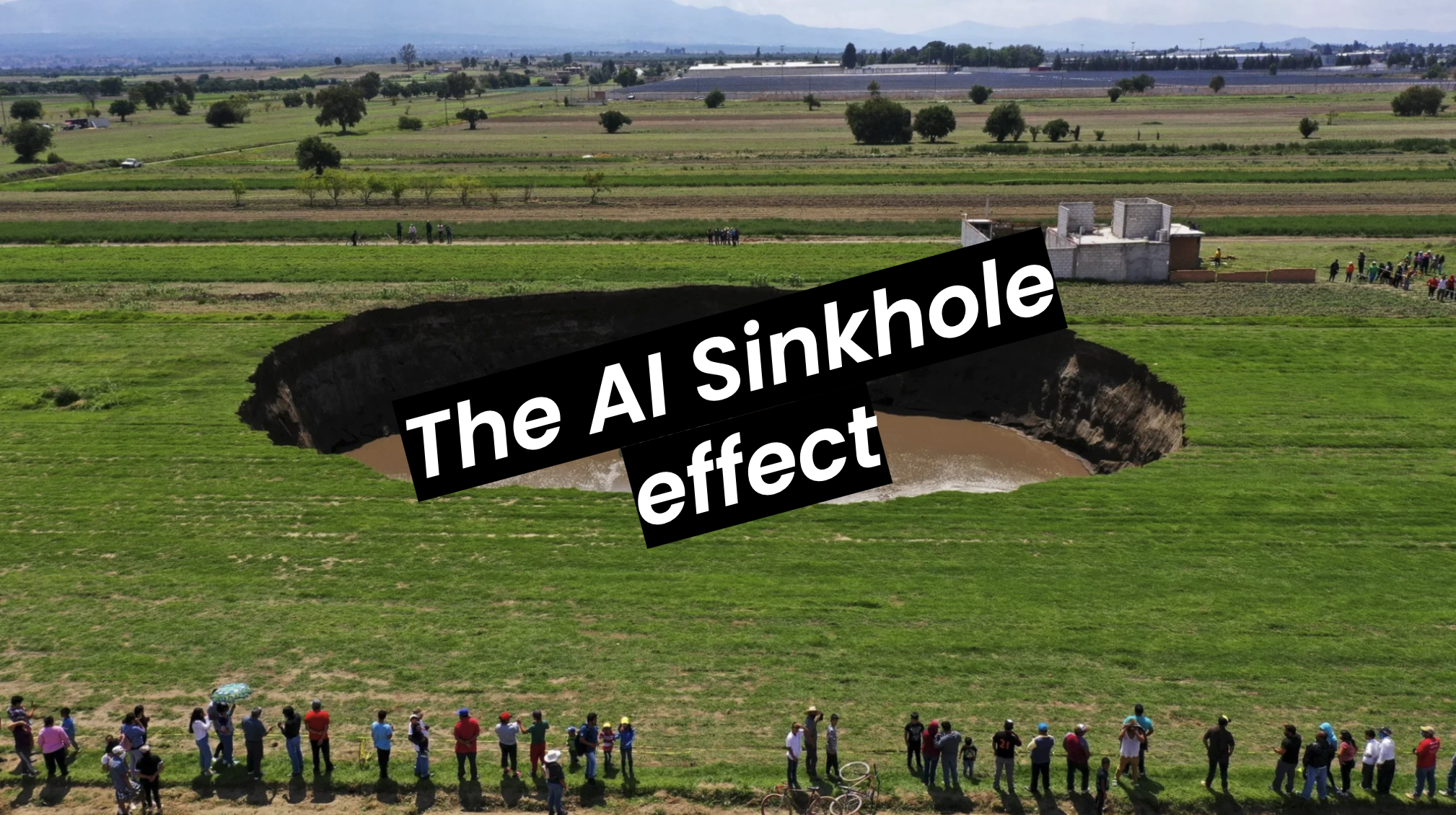 The AI Sinkhole effect