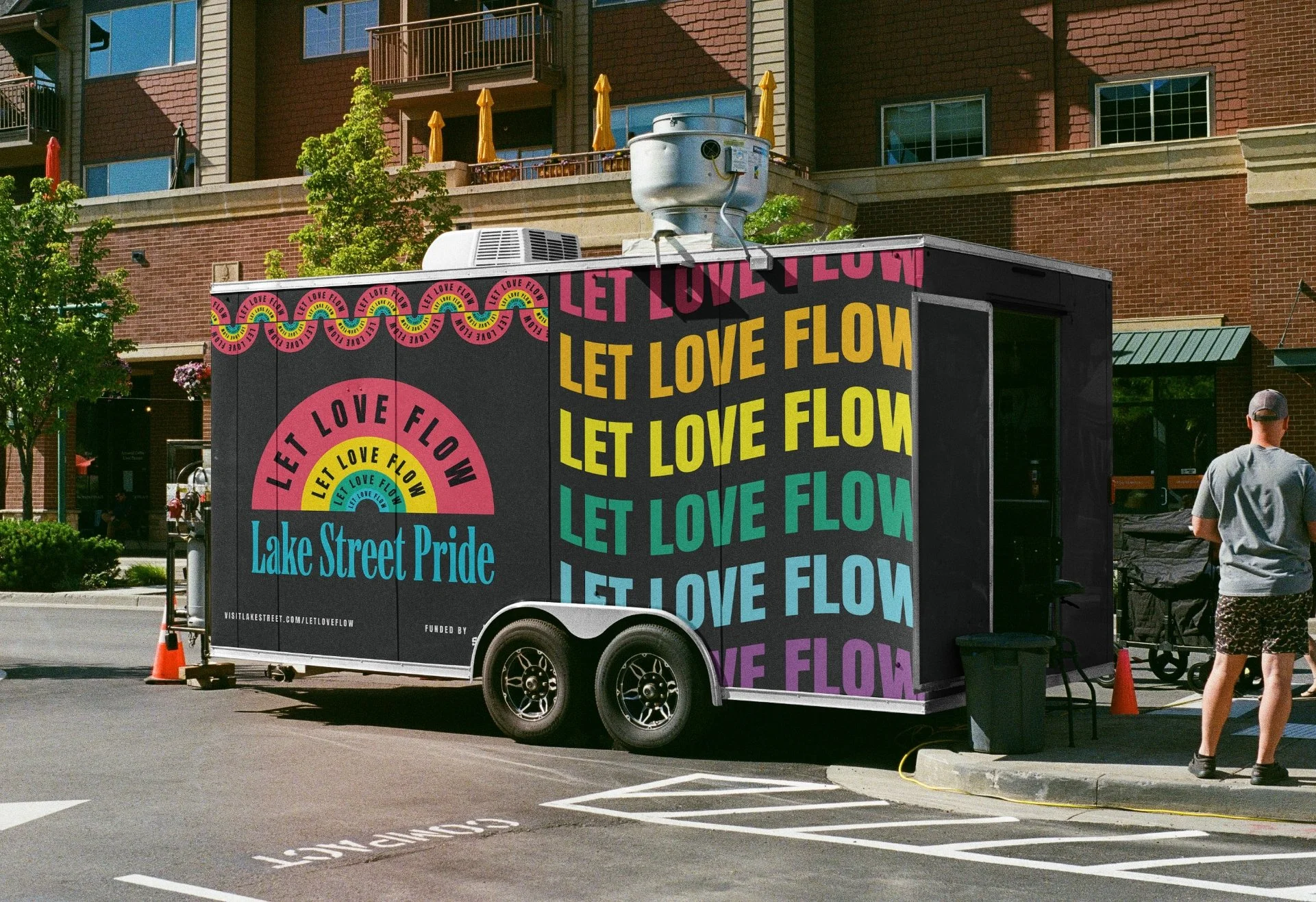 Pop up stations create opportunities for connection and celebration