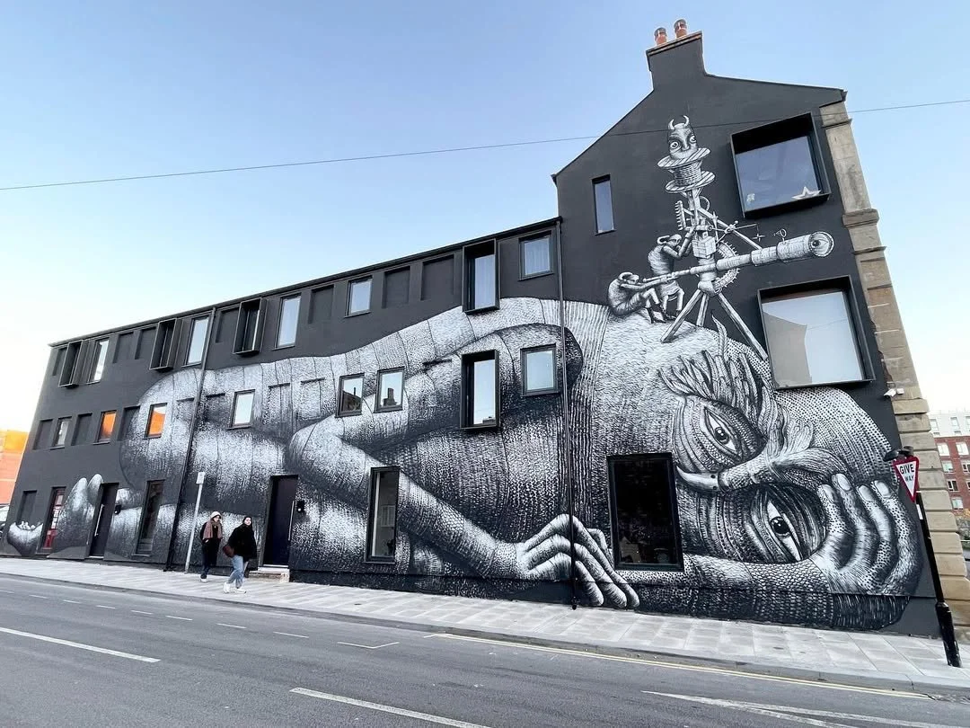 'Mausoleum of Giants' by Phlegm - Eyewitness Works, Egerton Lane