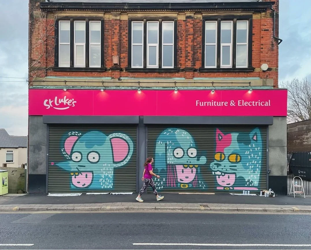 St Luke's Shutter by Kid Acne - Crookes