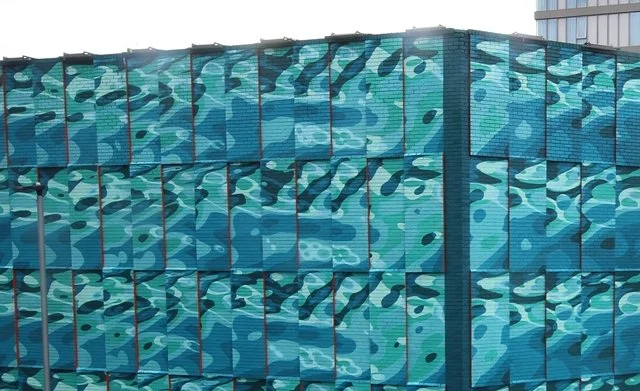 'Rivers' by INSA (jointly shortlisted as 'Rivers and Hills with Rob Lee) - Wellington Street