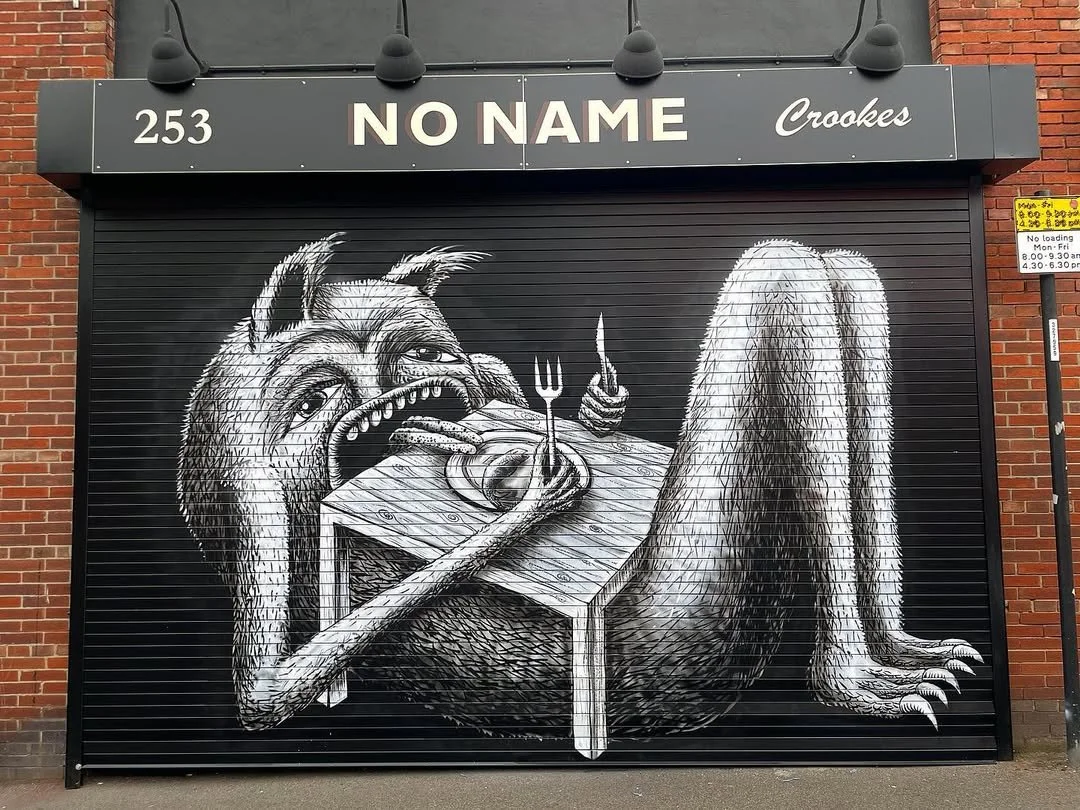 No Name Shutter by Phlegm - Crookes