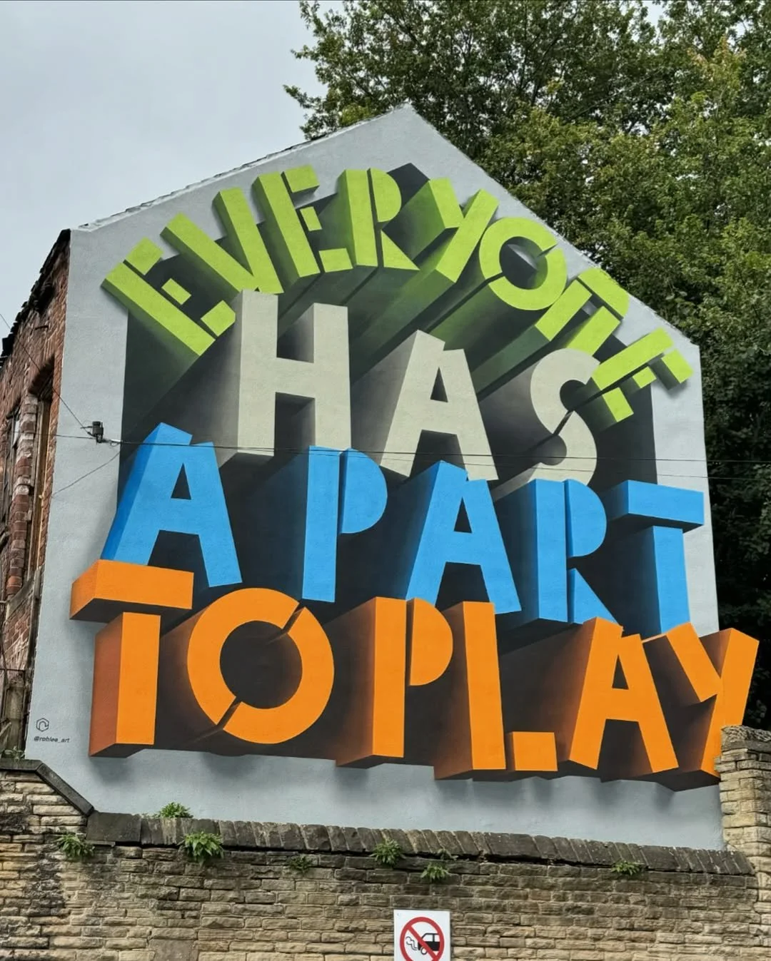 'Everyone has a Part to Play' by Rob Lee - Burton Street Foundation, Hillsborough