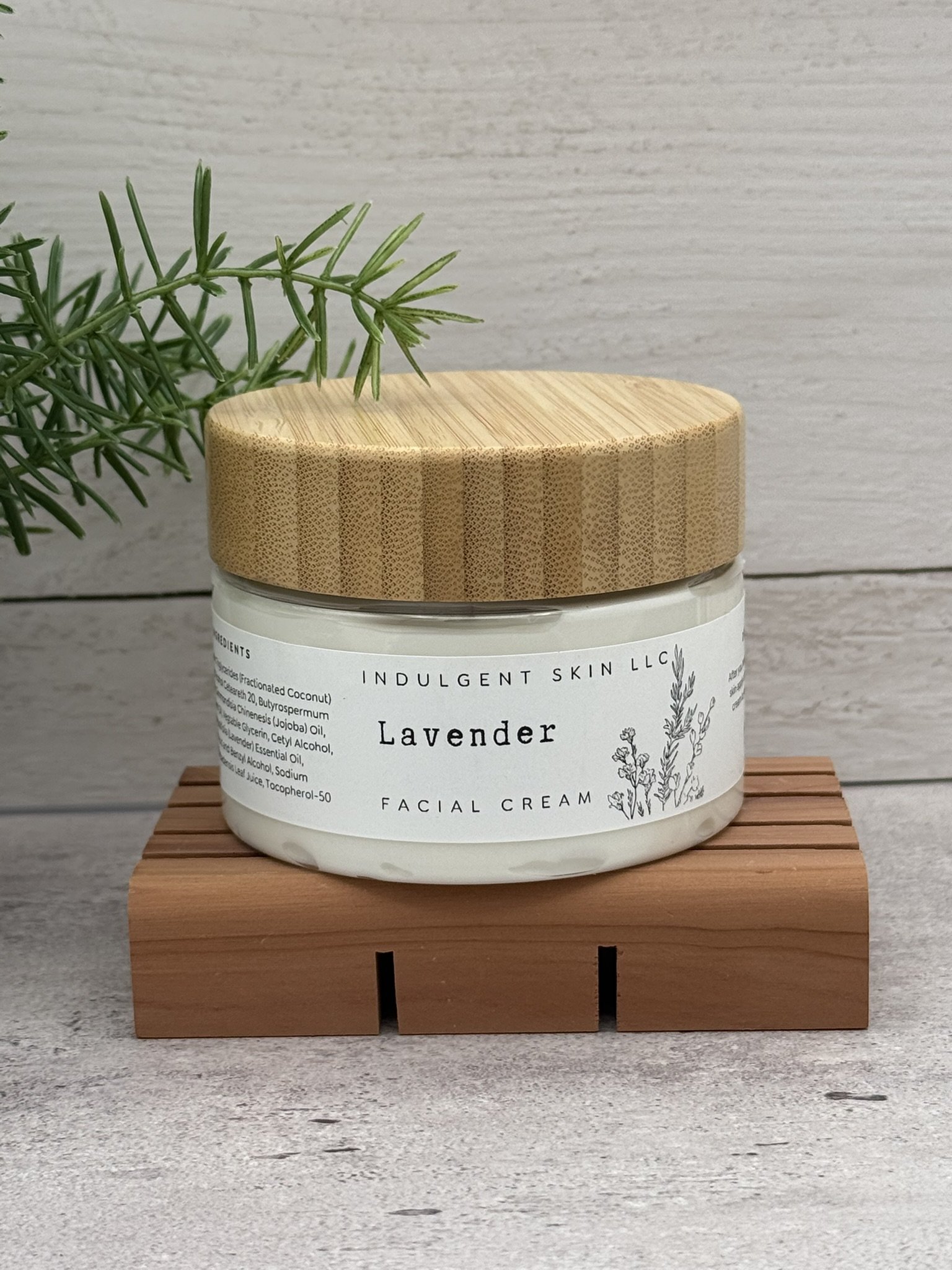 Hyaluronic Acid and Lavender Facial Cream
