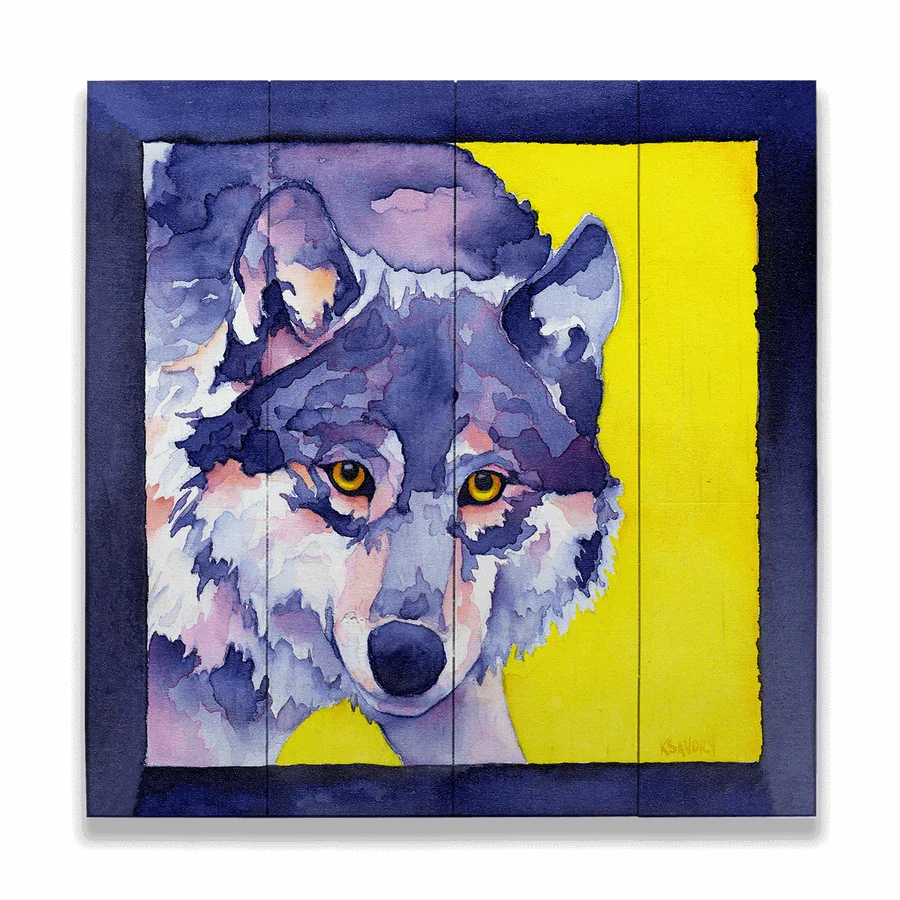 Wild Beauty wood print