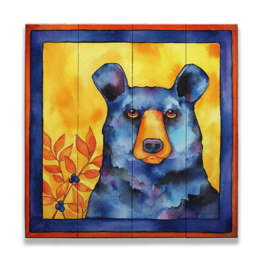 No Idle Threat wood print