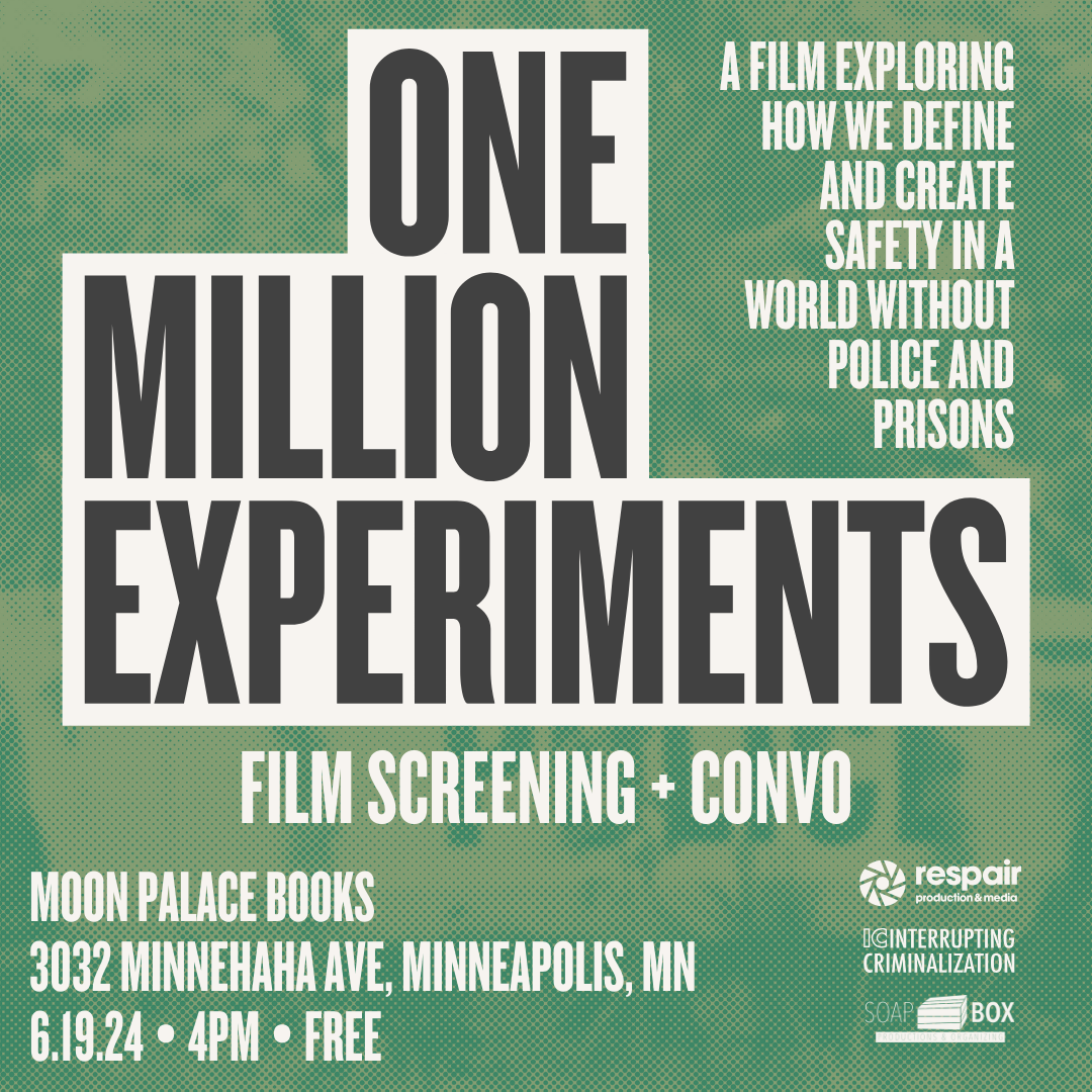 One Million Experiments in Minneapolis