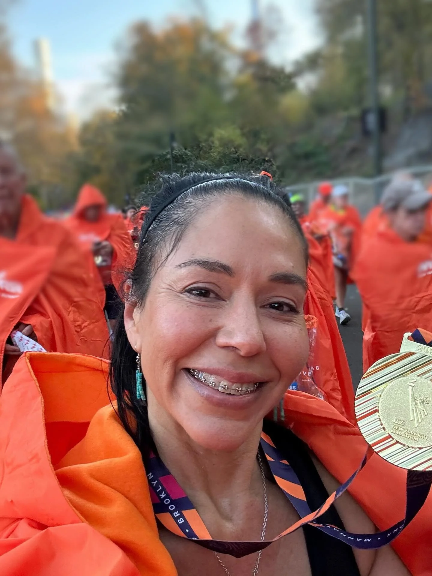 Runner Spotlight: @kateherrerajenkins &mdash; philanthropist, marathoner (x10), and total powerhouse! Not only did she run the NYC Marathon this year, but she ran steady splits all the way to a personal BEST finish. At age 50!

Kate is also the found