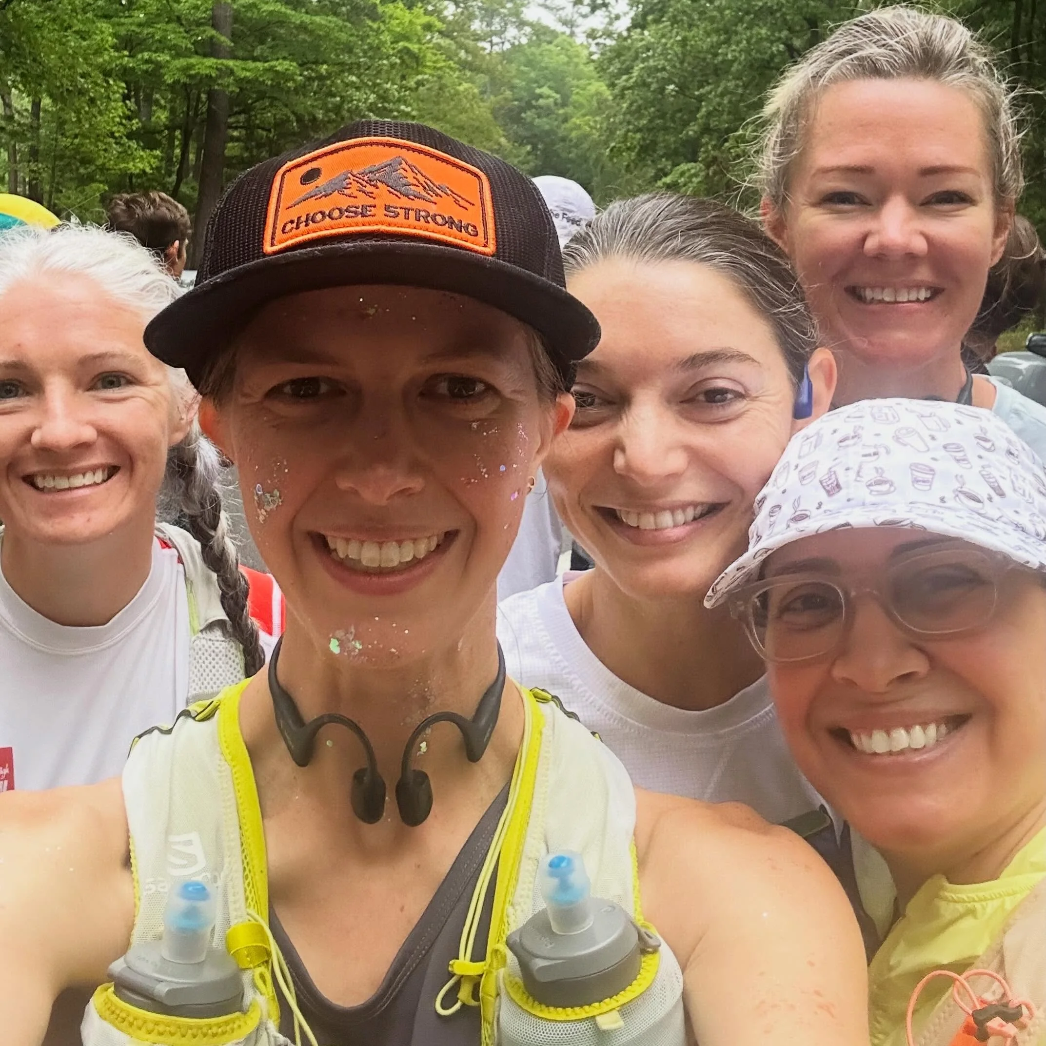 This girl! Surrounded by friends (per usual) just went and won her first 50K! 

@heartofachampion7, you always shine, and Saturday&rsquo;s Run for Kids was no exception! Way to put all the pieces of your training together for a stellar first ultra! 
